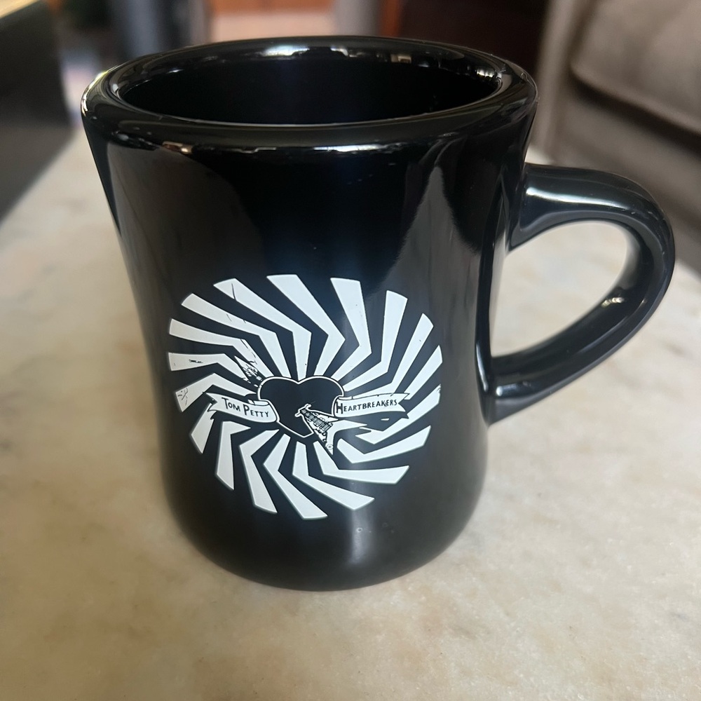 TOM PETTY AND THE HEARTBREAKERS “The Fillmore House Band” Black Ceramic Mug